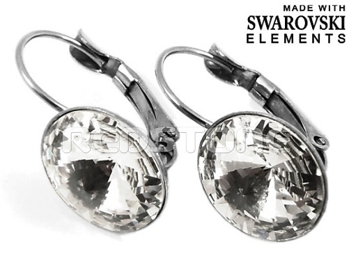 Náušnice Swarovski Elements RED8014